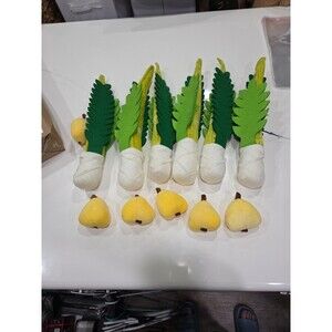 Set Of 6 Sukkot plush lulav and etrog For Decoration Party B11